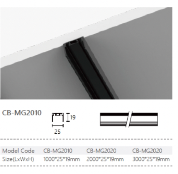 1M SLIM MAGNETIC CB-M2010 BLC